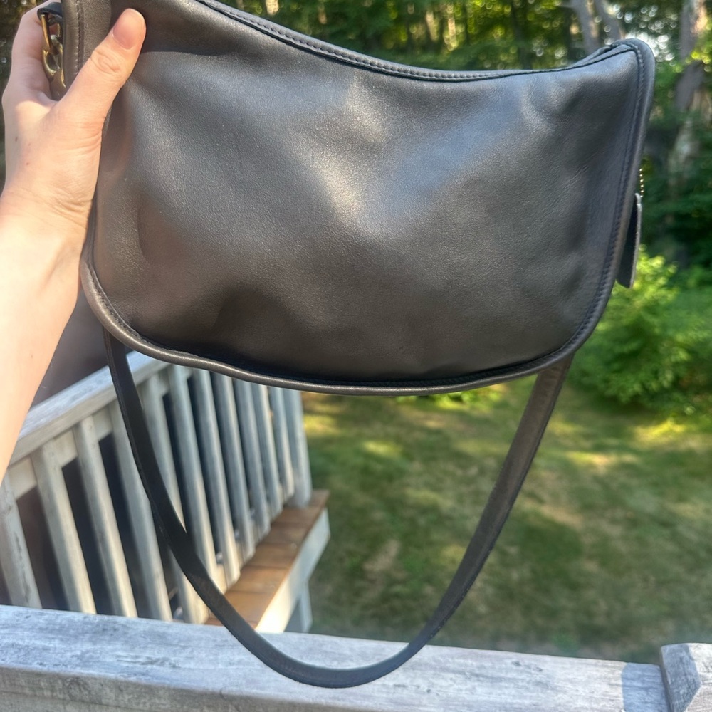 Blue Vintage Coach Large Swinger